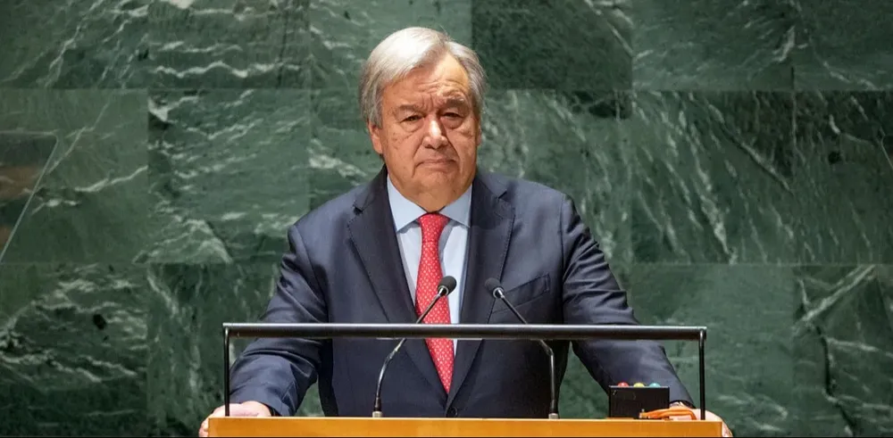 Antonio Guterres mostró preocupación por la posibilidad de una escalada bélica.