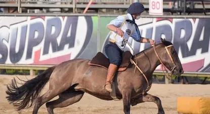 La genética de Don Poro, ganadora en la exigente prueba Freno de Oro.
