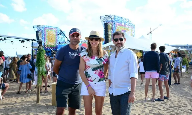 Fernándo Leis, Lucía Barbosa y Marcelo Tarakdjian