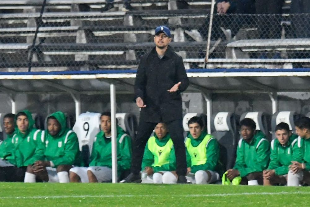 Cristian Chambian, entrenador de Racing Cristian Chambian, entrenador de Racing