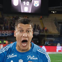 Washington Aguerre celebró un nuevo triunfo de Independiente Medellín de visitante en la Liga Colombiana