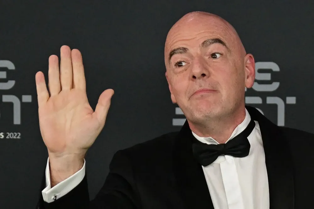 Gianni Infantino, presidente de FIFA