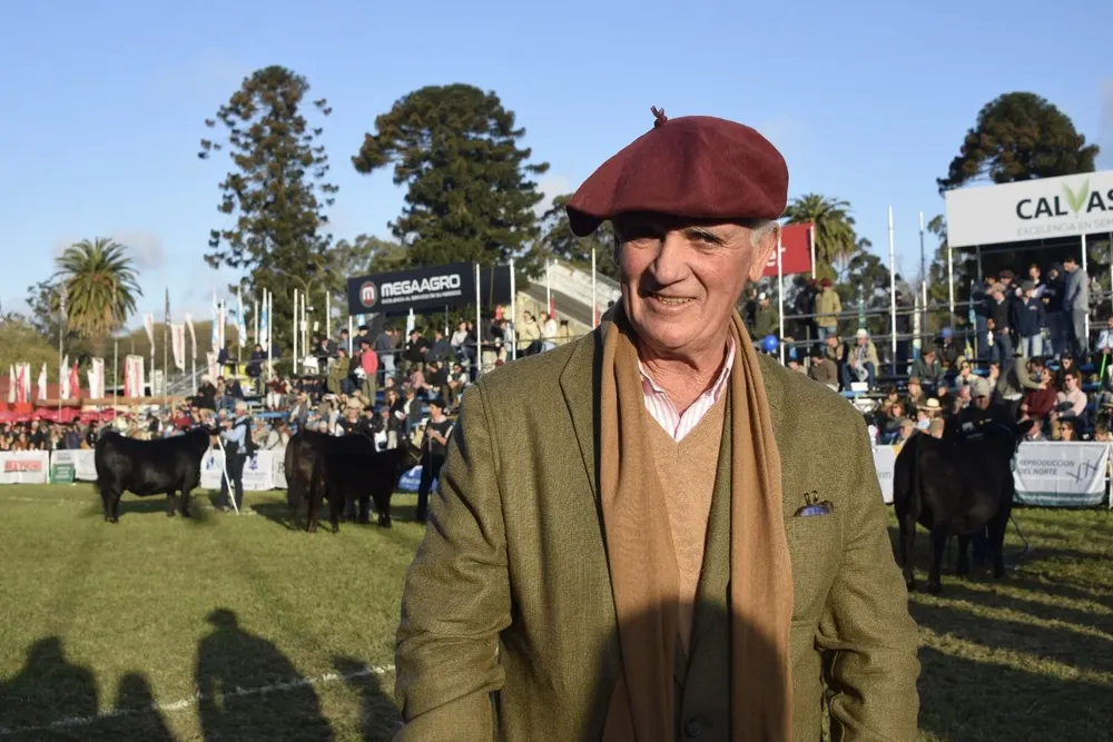 Alfonso Bustillo, presidente de la Asociación Argentina de Angus.