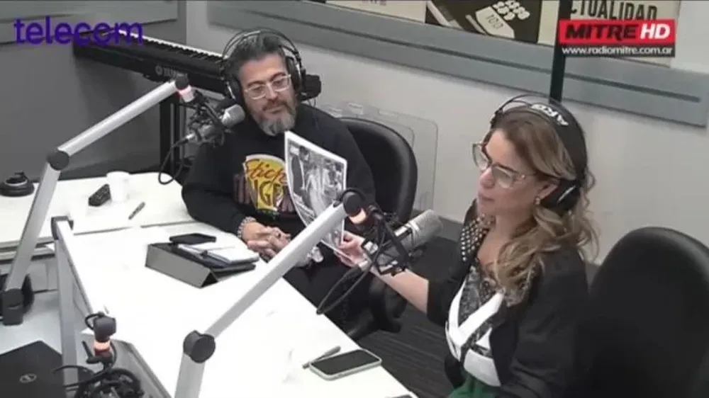 Marina Calabró y Rolando Barbano