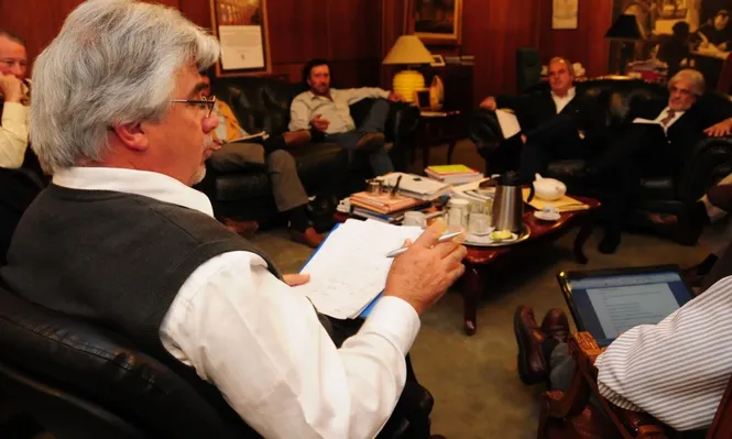 Aguerre no trató con las gremiales el tema del pago de haciendas