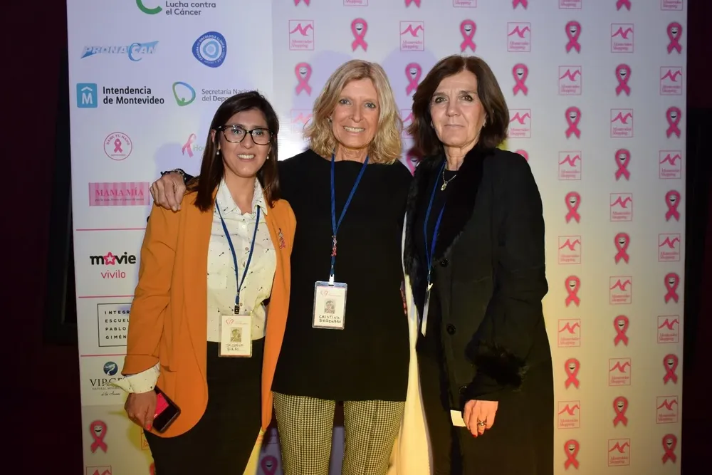 Jacqueline Rivero, Cristina Berenbau y Cecilia Torrendel