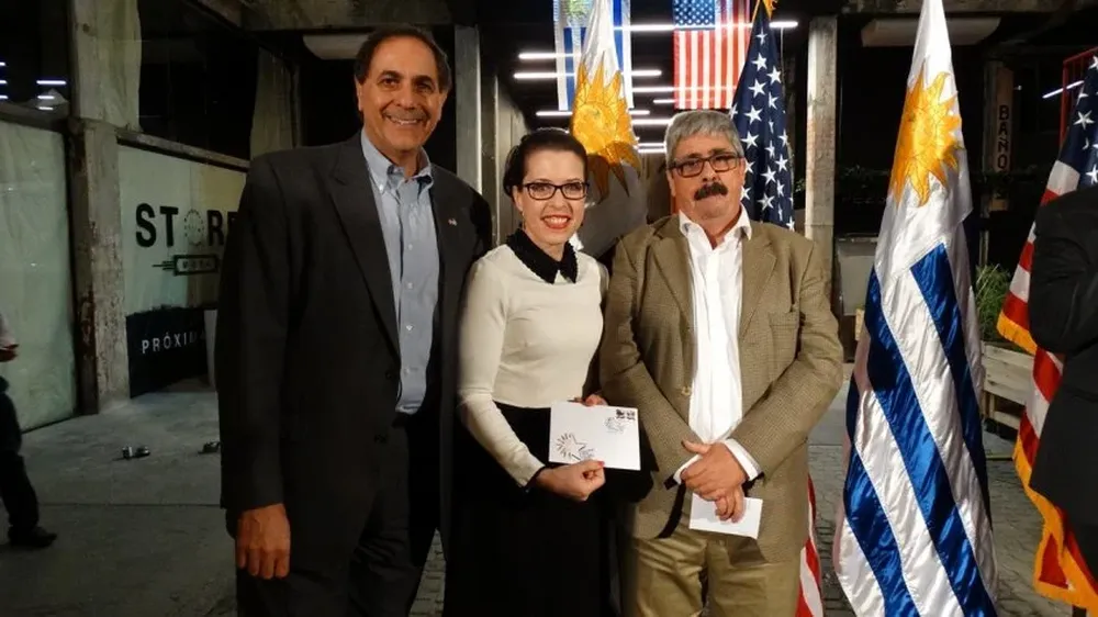 Nicholas Giacobbe, Kelly Keiderling y Ariel Bergamino