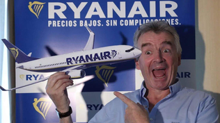 El CEO de Ryanair, Michael OLeary.