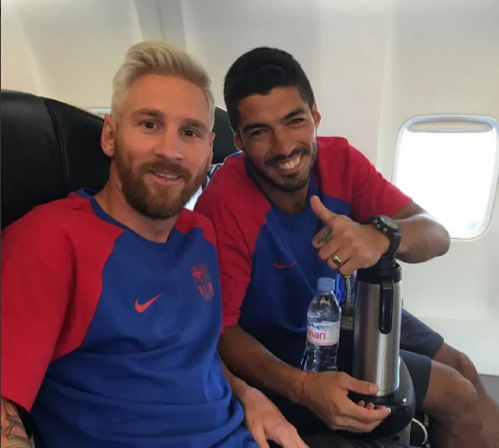 Messi y Suárez