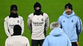 Vinicius Junior y Federico Valverde en el Etihad