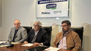 Semana Conaprole fue presentada por Carlos Felix, Gabriel Fernández Secco y Gerardo Perera.
