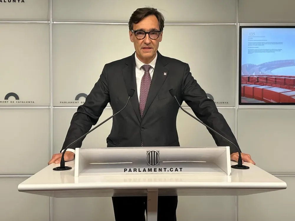 El primer secretario del PSC, Salvador Illa.