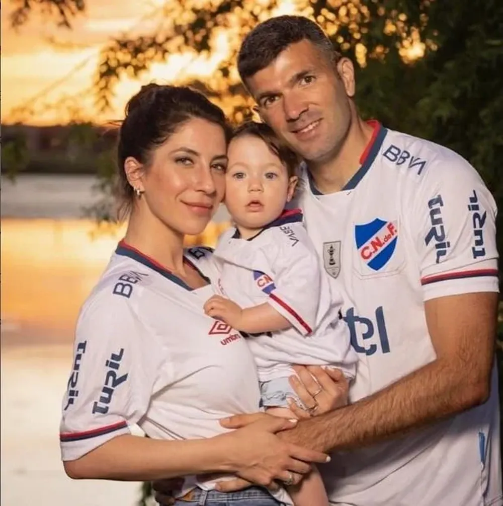 Gigliotti y su familia