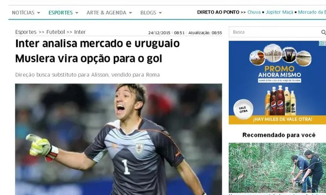 Inter se interesa por Muslera