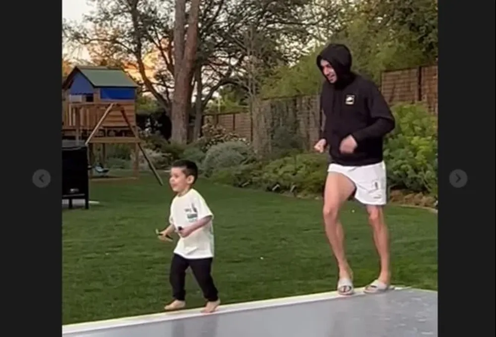 Fede Valverde disfrutó las Pascuas en familia en medio de la polémica por la denuncia de Baena