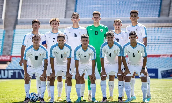 Selección sub 20 en el Centenario