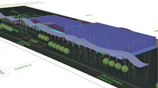 Render que muestra cómo se verá el emprendimiento