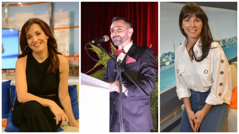 Ximena Barbé, Daniel Alejandro y Sofía Rodríguez