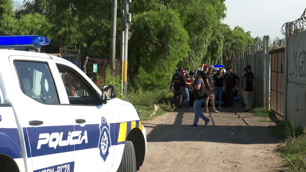 El lugar donde fue encontrado muerto el joven