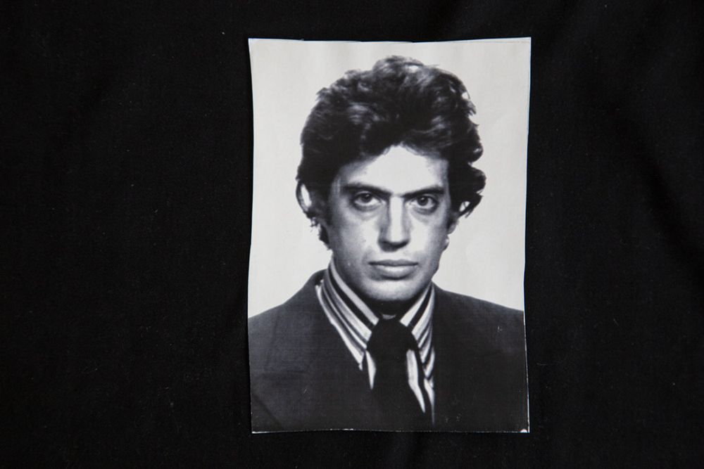 Fotografía de Daniel Lázaro Rus Laskier, desaparecido en julio de 1977. Foto:  Leo Vaca