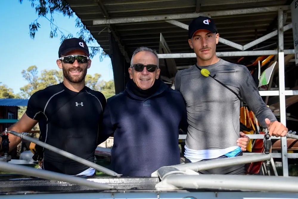 Bruno Cetraro, Osvaldo Borchi y Felipe Klüver