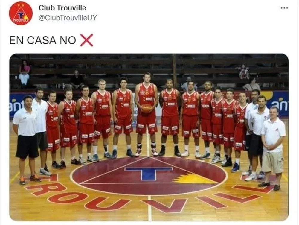 El tuit picante de Trouville