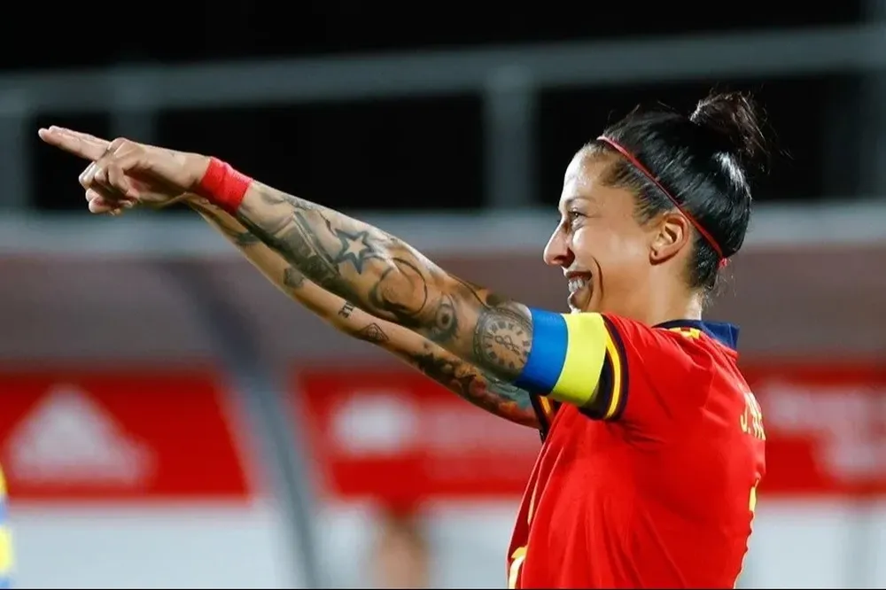 Jenni Hermoso, jugadora de la selección femenina de fútbol de España.