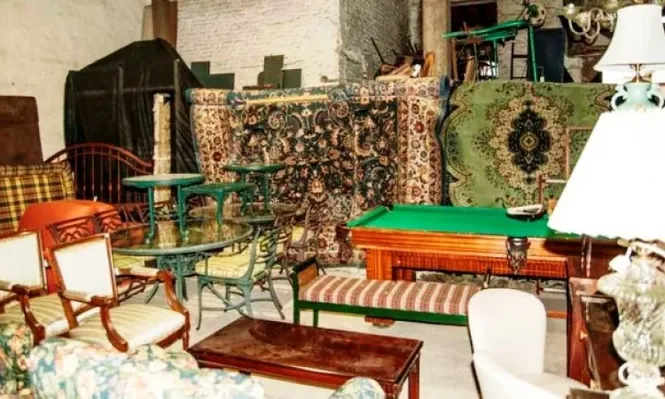 Algunos de los muebles que serán rematados por Bavastro e hijos