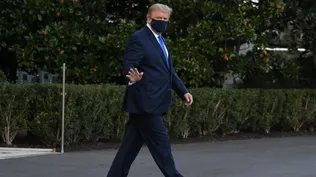Internan a Trump en un hospital militar tras contagiarse de covid-19