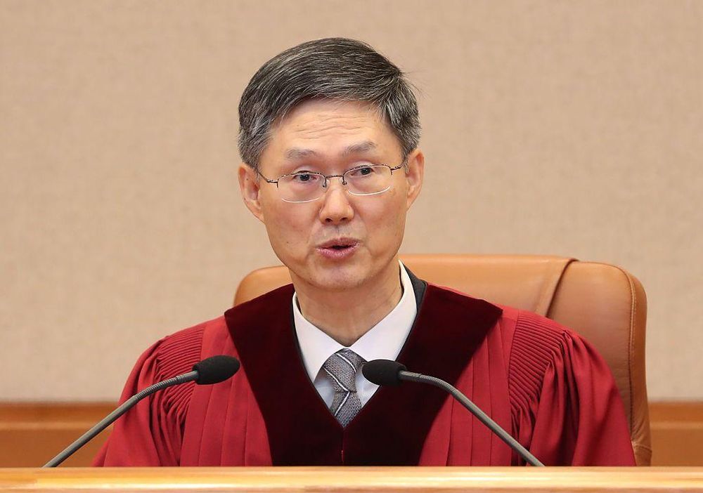 El presidente de la Corte Constitucional fue el encargado de leer el fallo aprobado por unanimidad.