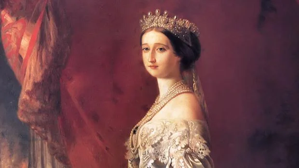 La emperatriz Eugenia de Montijo.