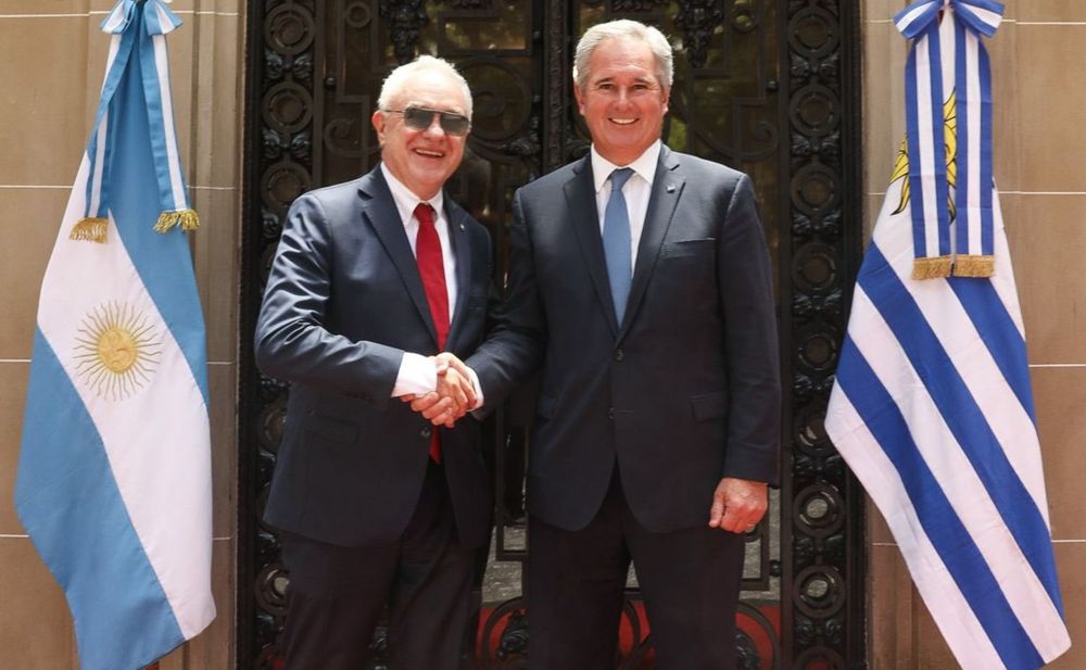 Cancilleres de Uruguay y Argentina, Mario Lubetkin y Pablo Quirno