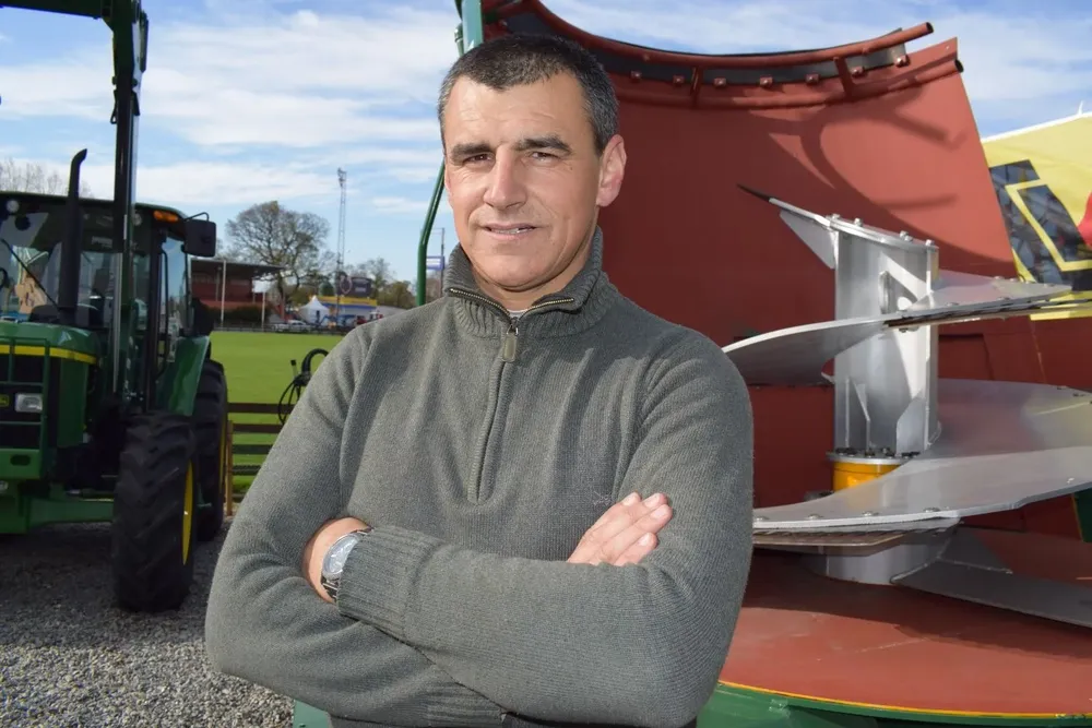 Gustavo Aberastegui, el nuevo presidente de Cufma, en la Rural del Prado.