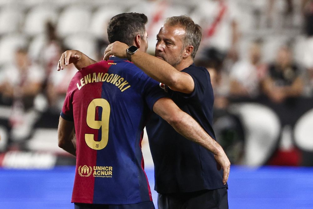 La confianza de Flick a Robert Lewandowski.