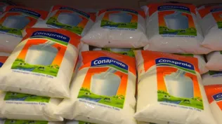Leche en bolsa