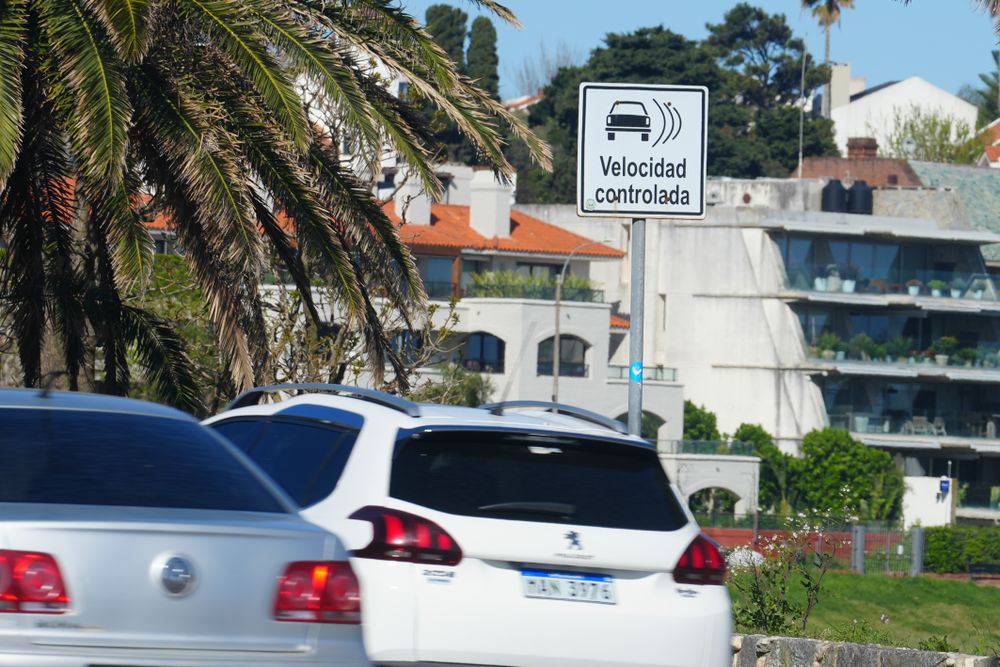 Radares Montevideo velocidad 11