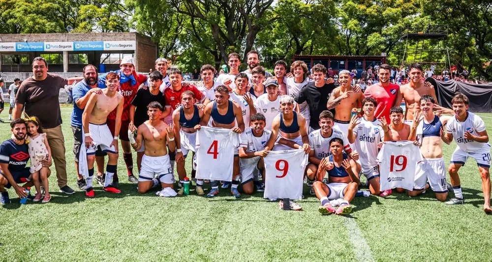 La Sub 17 de Nacional campeona en 2023