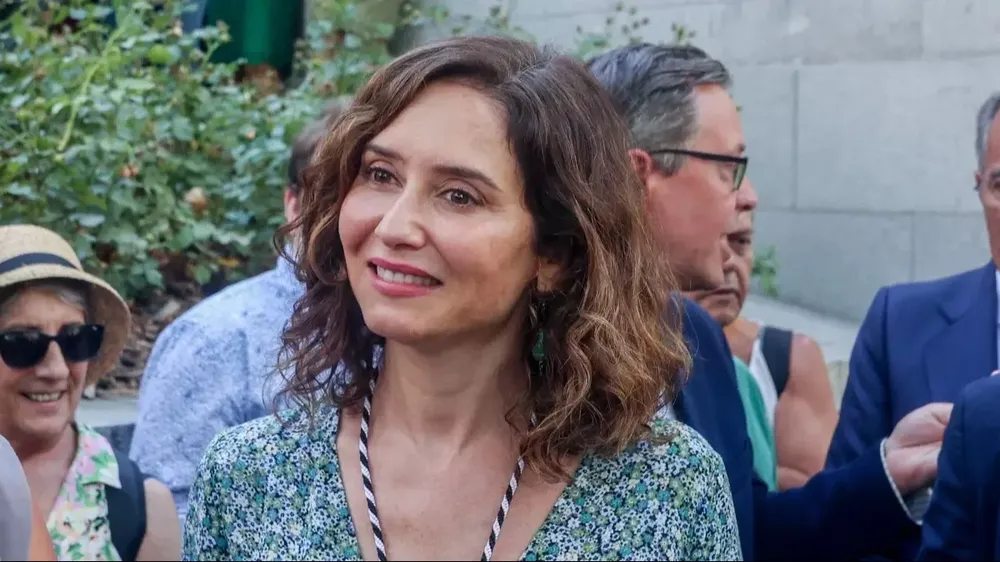 La presidenta de la Comunidad de Madrid, Isabel Díaz Ayuso.