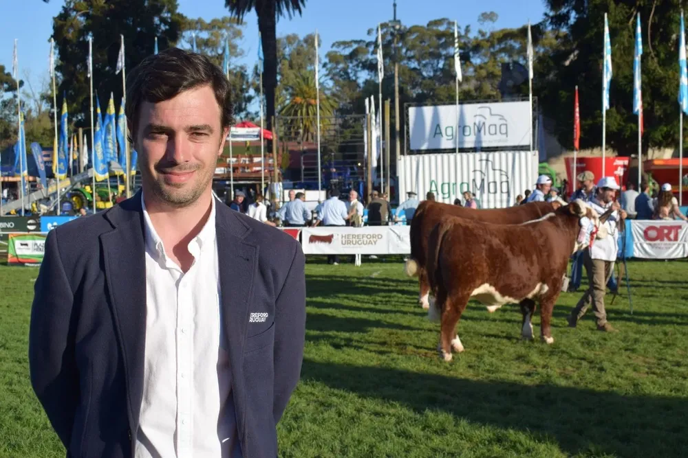 Fernando Alfonso, presidente de la Sociedad de Criadores de Hereford del Uruguay.