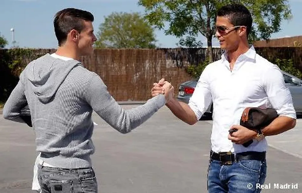 Bale y Ronaldo