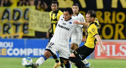 Marcelo Meli en la final contra Peñarol