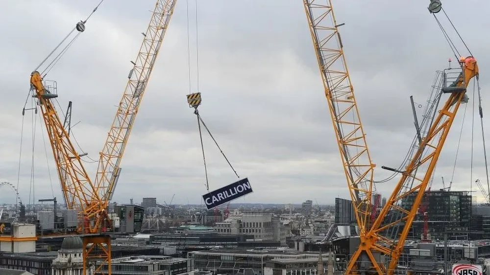 Carillion se hundió bajo el peso de una aplastante deuda de casi US$2.000 millones.