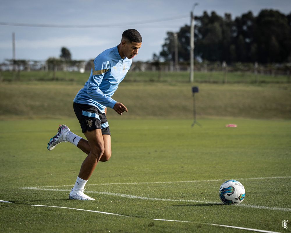 Santiago Mouriño en la selección de Uruguay Santiago Mouriño en la selección de Uruguay