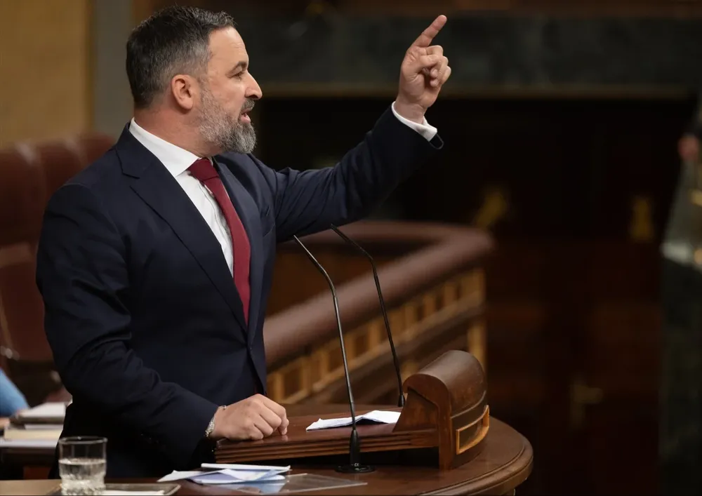 El líder de VOX, Santiago Abascal.