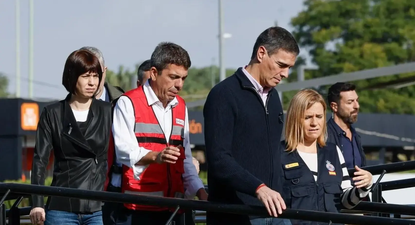 Pedro Sánchez en su visita a Valencia