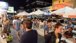 En enero las mesas de la calle 27 estuvieron repletas