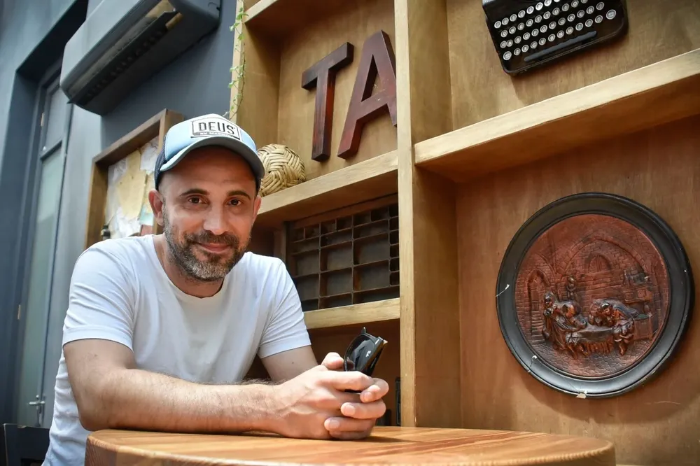 Salvador Banchero, uno de los integrantes del equipo de Amenaza Roboto