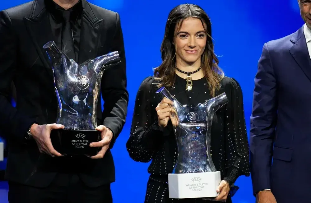 La UEFA eligió a Aitana Bonmatí como la mejor jugadora de la temporada