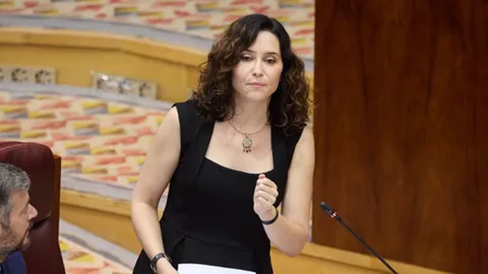 La presidenta de la Comunidad de Madrid, Isabel Díaz Ayuso.