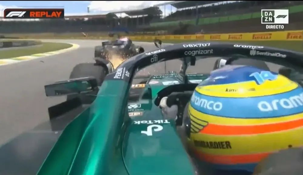 Momento del accidente